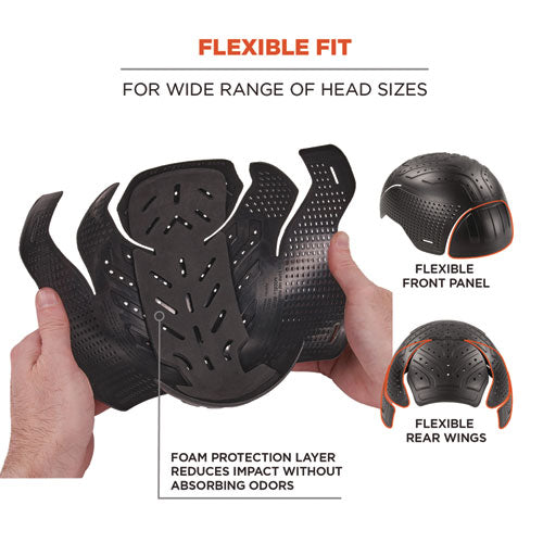 Skullerz 8941 Dreadlock Tube and Bump Cap Insert, Small/Medium, Black, Ships in 1-3 Business Days
