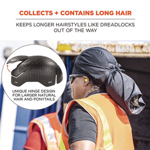 Skullerz 8941 Dreadlock Tube And Bump Cap Insert, Small/medium, Black, Ships In 1-3 Business Days