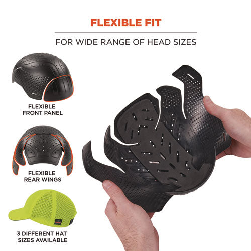 Skullerz 8947 Lightweight Baseball Hat And Bump Cap Insert, X-large/2x-large, Lime, Ships In 1-3 Business Days