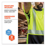 Load image into Gallery viewer, Glowear 8283bk Class 2 Lightweight Performance Hi-vis T-shirt, Polyester, Small, Lime, Ships In 1-3 Business Days
