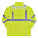 Load image into Gallery viewer, Glowear 8366 Class 3 Lightweight Hi-vis Rain Jacket, Polyester, 5x-large, Lime, Ships In 1-3 Business Days
