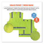 Load image into Gallery viewer, Glowear 8249z-s Single Size Class 2 Economy Surveyors Zipper Vest, Polyester, 4x-large, Lime, Ships In 1-3 Business Days
