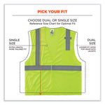 Load image into Gallery viewer, Glowear 8210hl-s Single Size Class 2 Economy Mesh Vest, Polyester, 3x-large, Lime, Ships In 1-3 Business Days

