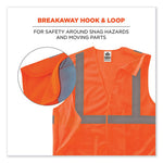 Load image into Gallery viewer, Glowear 8215ba-s Single Size Class 2 Economy Breakaway Mesh Vest, Polyester, Large, Orange, Ships In 1-3 Business Days
