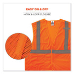 Load image into Gallery viewer, Glowear 8215ba-s Single Size Class 2 Economy Breakaway Mesh Vest, Polyester, Large, Orange, Ships In 1-3 Business Days
