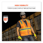 Load image into Gallery viewer, Glowear 8246z-s Single Size Class 2 Two-tone Mesh Vest, Polyester, 2x-large, Orange, Ships In 1-3 Business Days

