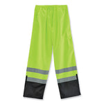 Load image into Gallery viewer, Glowear 8915bk Class E Hi-vis Rain Pants Black Bottom, Large, Lime, Ships In 1-3 Business Days
