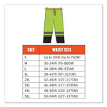 Load image into Gallery viewer, Glowear 8915bk Class E Hi-vis Rain Pants Black Bottom, Large, Lime, Ships In 1-3 Business Days
