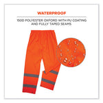 Load image into Gallery viewer, Glowear 8916 Class E Lightweight Hi-vis Rain Pants, 4x-large, Orange, Ships In 1-3 Business Days
