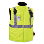 Load image into Gallery viewer, Glowear 8287 Class 2 Hi-vis Jacket With Removable Sleeves, Large, Lime, Ships In 1-3 Business Days
