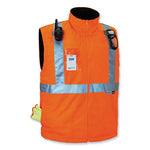 Load image into Gallery viewer, Glowear 8287 Class 2 Hi-vis Jacket With Removable Sleeves, Large, Orange, Ships In 1-3 Business Days
