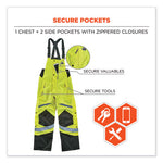 Load image into Gallery viewer, Glowear 8928 Class E Hi-vis Insulated Bibs, 3x-large, Lime, Ships In 1-3 Business Days
