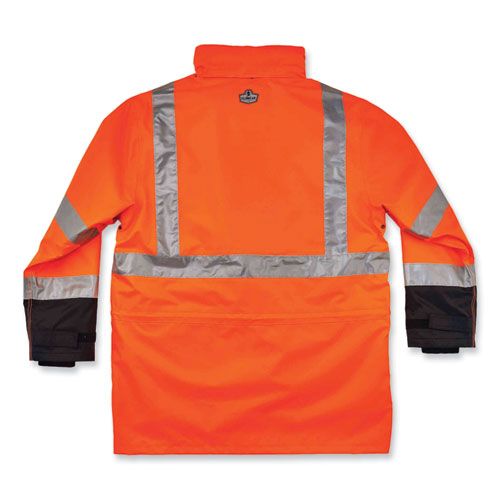 Glowear 8388 Class 3/2 Hi-vis Thermal Jacket Kit, Medium, Orange, Ships In 1-3 Business Days
