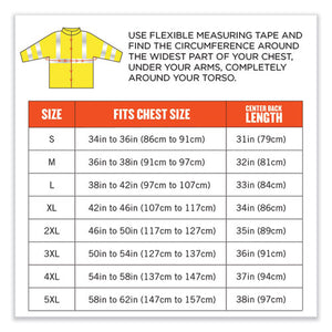 Glowear 8384 Class 3 Hi-vis Quilted Thermal Parka, Medium, Lime, Ships In 1-3 Business Days