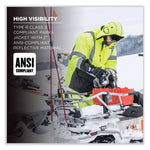 Load image into Gallery viewer, Glowear 8384 Class 3 Hi-vis Quilted Thermal Parka, Large, Lime, Ships In 1-3 Business Days
