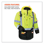 Load image into Gallery viewer, Glowear 8384 Class 3 Hi-vis Quilted Thermal Parka, 2x-large, Lime, Ships In 1-3 Business Days
