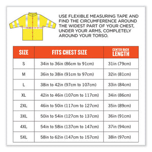 Glowear 8384 Class 3 Hi-vis Quilted Thermal Parka, 3x-large, Lime, Ships In 1-3 Business Days