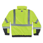 Load image into Gallery viewer, Glowear 8381 Class 3 Hi-vis 4-in-1 Quilted Bomber Jacket, Lime, 5x-large, Ships In 1-3 Business Days
