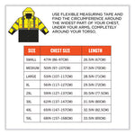 Load image into Gallery viewer, Glowear 8381 Class 3 Hi-vis 4-in-1 Quilted Bomber Jacket, Lime, 5x-large, Ships In 1-3 Business Days
