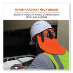 Load image into Gallery viewer, Glowear 8006 Hi-vis Hard Hat Neck Shade, 12.25 X 10.5, Orange, Ships In 1-3 Business Days
