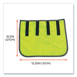 Load image into Gallery viewer, Glowear 8006 Hi-vis Hard Hat Neck Shade, 12.25 X 10.5, Lime, Ships In 1-3 Business Days
