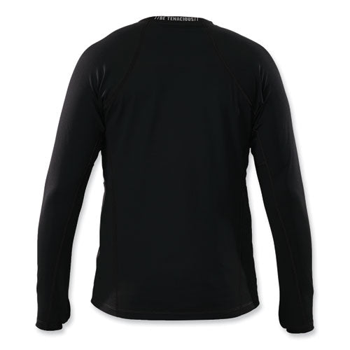 N-ferno 6435 Midweight Long Sleeve Base Layer Shirt, 3x-large, Black, Ships In 1-3 Business Days