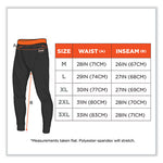 Load image into Gallery viewer, N-ferno 6480 Midweight Base Layer Pants - 240 G, Large, Black, Ships In 1-3 Business Days
