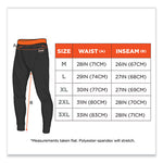 Load image into Gallery viewer, N-ferno 6480 Midweight Base Layer Pants - 240 G, X-large, Black, Ships In 1-3 Business Days
