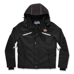 Load image into Gallery viewer, N-ferno 6466 Thermal Jacket With 500d Nylon Shell, Small, Black, Ships In 1-3 Business Days
