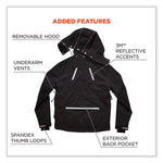 Load image into Gallery viewer, N-ferno 6466 Thermal Jacket With 500d Nylon Shell, Medium, Black, Ships In 1-3 Business Days
