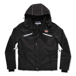 Load image into Gallery viewer, N-ferno 6466 Thermal Jacket With 500d Nylon Shell, Large, Black, Ships In 1-3 Business Days
