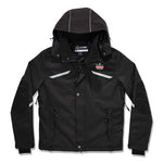 Load image into Gallery viewer, N-ferno 6466 Thermal Jacket With 500d Nylon Shell, 3x-large, Black, Ships In 1-3 Business Days

