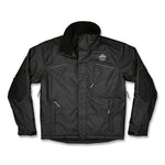 Load image into Gallery viewer, N-ferno 6467 Winter Work Jacket With 300d Polyester Shell, Large, Black, Ships In 1-3 Business Days
