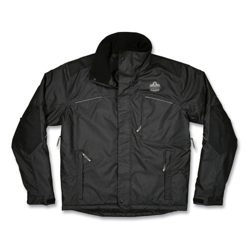 N-ferno 6467 Winter Work Jacket With 300d Polyester Shell, X-large, Black, Ships In 1-3 Business Days