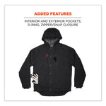 Load image into Gallery viewer, N-ferno 6468 Duck Canvas Work Jacket, Small, Black, Ships In 1-3 Business Days
