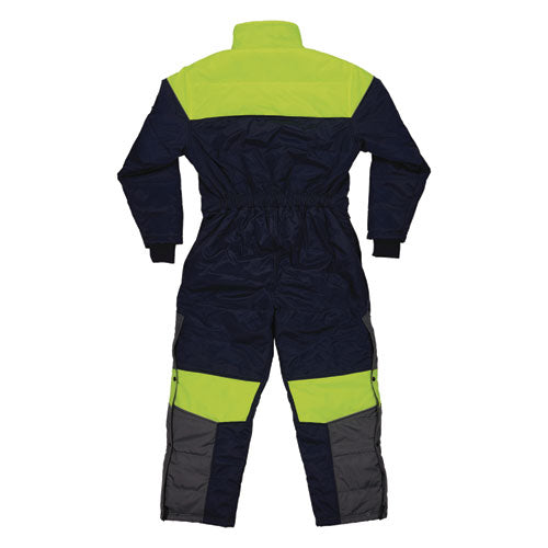 N-ferno 6475 Insulated Freezer Coverall, X-small, Navy, Ships In 1-3 Business Days