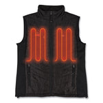 Load image into Gallery viewer, N-ferno 6495 Rechargeable Heated Vest With Batter Power Bank, Fleece/polyester, Medium, Black, Ships In 1-3 Business Days
