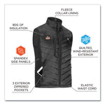 Load image into Gallery viewer, N-ferno 6495 Rechargeable Heated Vest With Battery Power Bank, Fleece/polyester, 2x-large, Black, Ships In 1-3 Business Days
