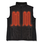 Load image into Gallery viewer, N-ferno 6495 Rechargeable Heated Vest With Battery Power Bank, Fleece/polyester, 3x-large, Black, Ships In 1-3 Business Days
