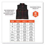 Load image into Gallery viewer, N-ferno 6495 Rechargeable Heated Vest With Battery Power Bank, Fleece/polyester, 4x-large, Black, Ships In 1-3 Business Days
