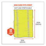 Load image into Gallery viewer, Chill-its 6487r Reflective Cooling Multi-band, Polyester/spandex, One Size Fits Most, Hi-vis Lime, Ships In 1-3 Business Days
