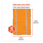 Load image into Gallery viewer, Chill-its 6487r Reflective Cooling Multi-band, Polyester/spandex, One Size Fit Most, Hivis Orange, Ships In 1-3 Business Days
