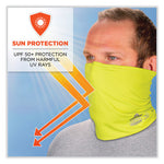 Load image into Gallery viewer, Chill-its 6489 2-layer Cooling Performance Knit Multi-band, Polyester/spandex, S/m, Hivis Lime, Ships In 1-3 Business Days
