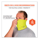 Load image into Gallery viewer, Chill-its 6489 2-layer Cooling Performance Knit Multi-band, Polyester/spandex, S/m, Hivis Lime, Ships In 1-3 Business Days
