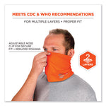 Load image into Gallery viewer, Chill-its 6489 2-layer Cooling Performance Knit Multi-band, Polyester/spandex, L/xl, Hivis Orange, Ships In 1-3 Business Days
