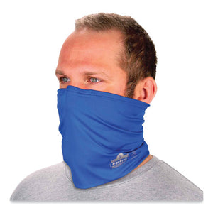 Chill-its 6489 2-layer Cooling Performance Knit Multi-band, Polyester/spandex, Small/medium, Blue, Ships In 1-3 Business Days