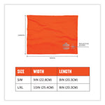 Load image into Gallery viewer, Chill-its 6489 2-layer Cooling Performance Knit Multi-band, Polyester/spandex,2xl/3xl,hivis Orange,ships In 1-3 Business Days
