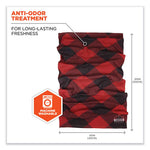 Load image into Gallery viewer, Chill-its 6485 Multi-band, Polyester, One Size Fits Most, Red Buffalo Plaid, Ships In 1-3 Business Days
