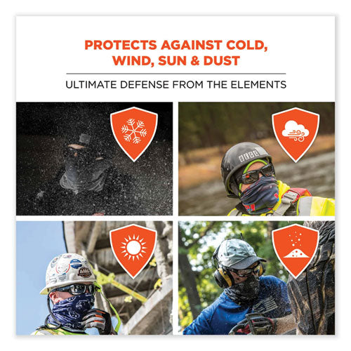 N-ferno 6492 2-piece Thermal Fleece + Poly Multi-band, One Size Fits Most, American Flag, Ships In 1-3 Business Days