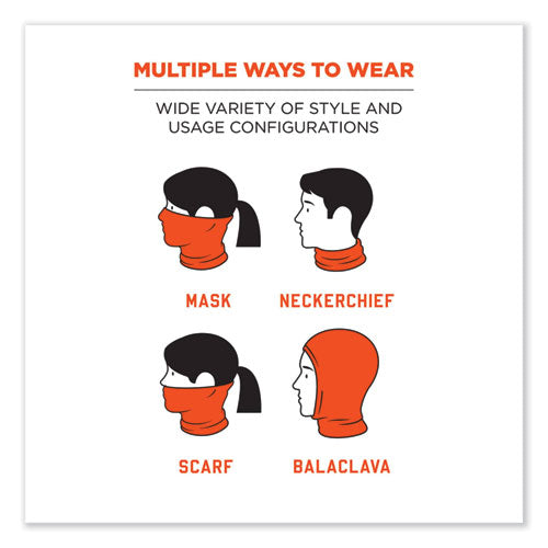 N-ferno 6492 2-piece Thermal Fleece + Poly Multi-band, One Size Fits Most, Light Gray Fade, Ships In 1-3 Business Days